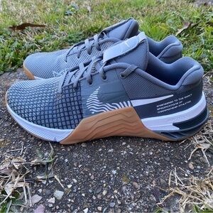 Nike Metcon 8 Smoke Grey Gum White Cross Training Shoes DO9328-002 Men Size 8